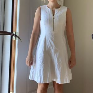 Calvin Klein white boat dress
